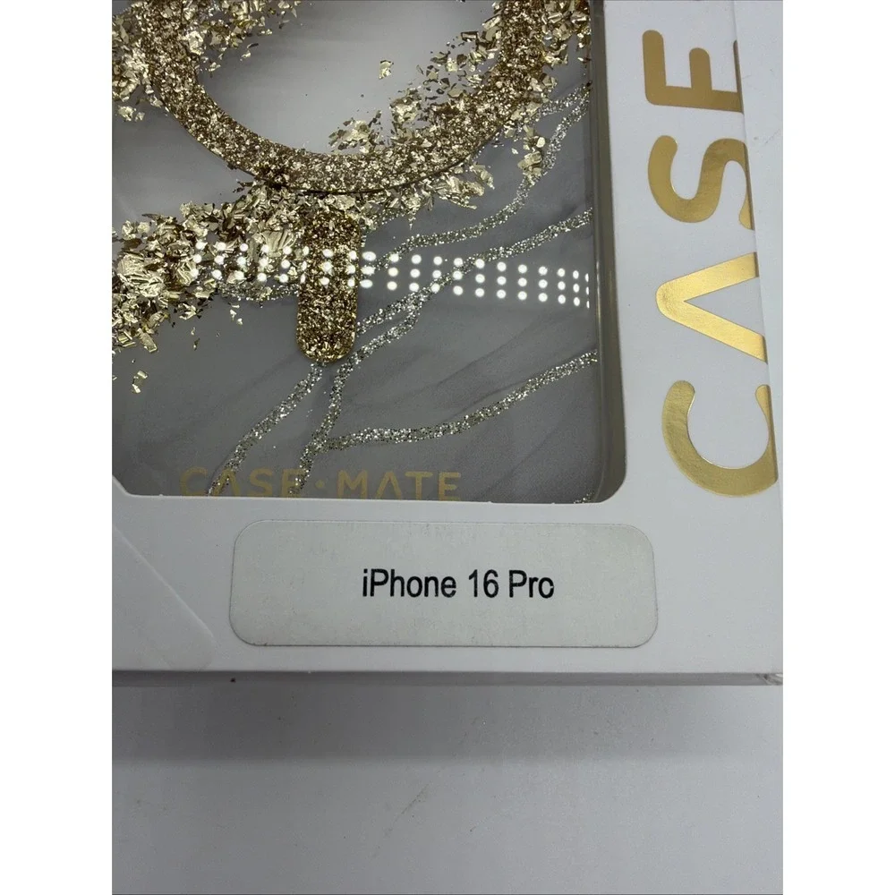 Case-Mate iPhone 16 Pro Max Case MagSafe - Stylish Marble - Karat Granite